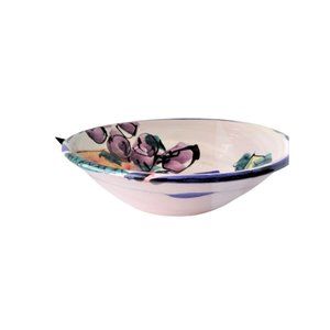 Artist Pottery Contemporary Glazed Bowl Dish, Signed